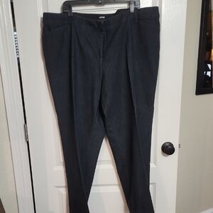 Apt. 9 Dark Blue Wide Leg Jeans